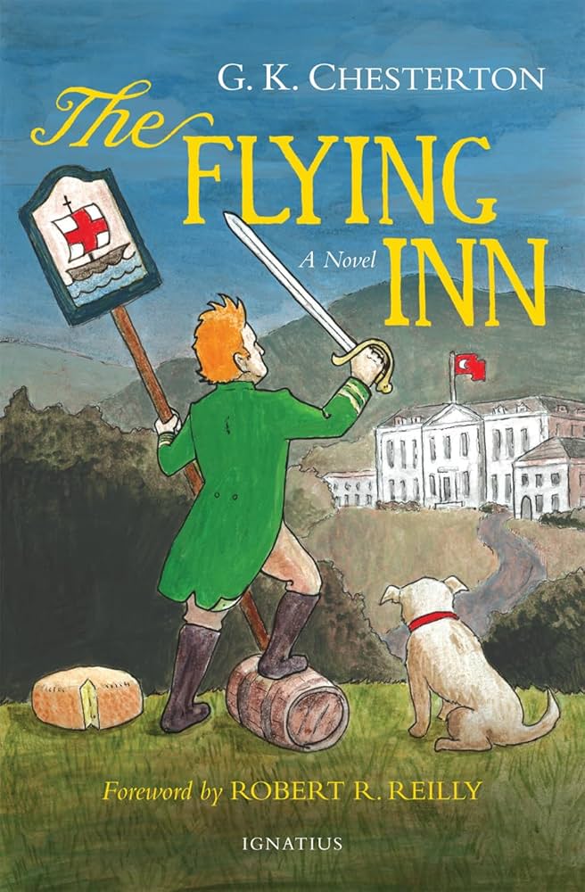 Our men are currently reading "The Flying Inn" by G. K. Chesterton for our Men's Forum.