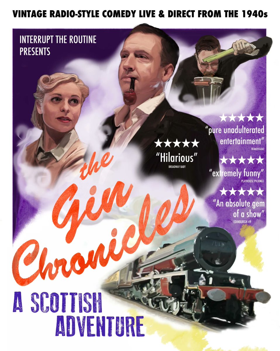 ciekabailey's tweet image. The hugely talented JOSH RADCLIFFE @JoshDRadcliffe is currently on tour in THE GIN CHRONICLES: A SCOTTISH ADVENTURE, with Interrupt The Routine @i_t_routine
For tour dates see: interrupttheroutine.co.uk/gin