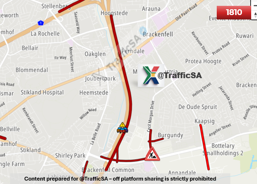 Cape Town - Live View:    R300 South ===&gt; Bottelary Road