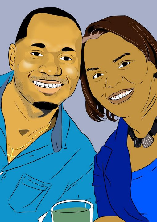 AllstaarSimmone's tweet photo. Art of the Day: "Apostle Carnagie and Pastor Hunter". Buy at: https://t.co/yoW3qfft1U https://t.co/CHAQvqpW4V
