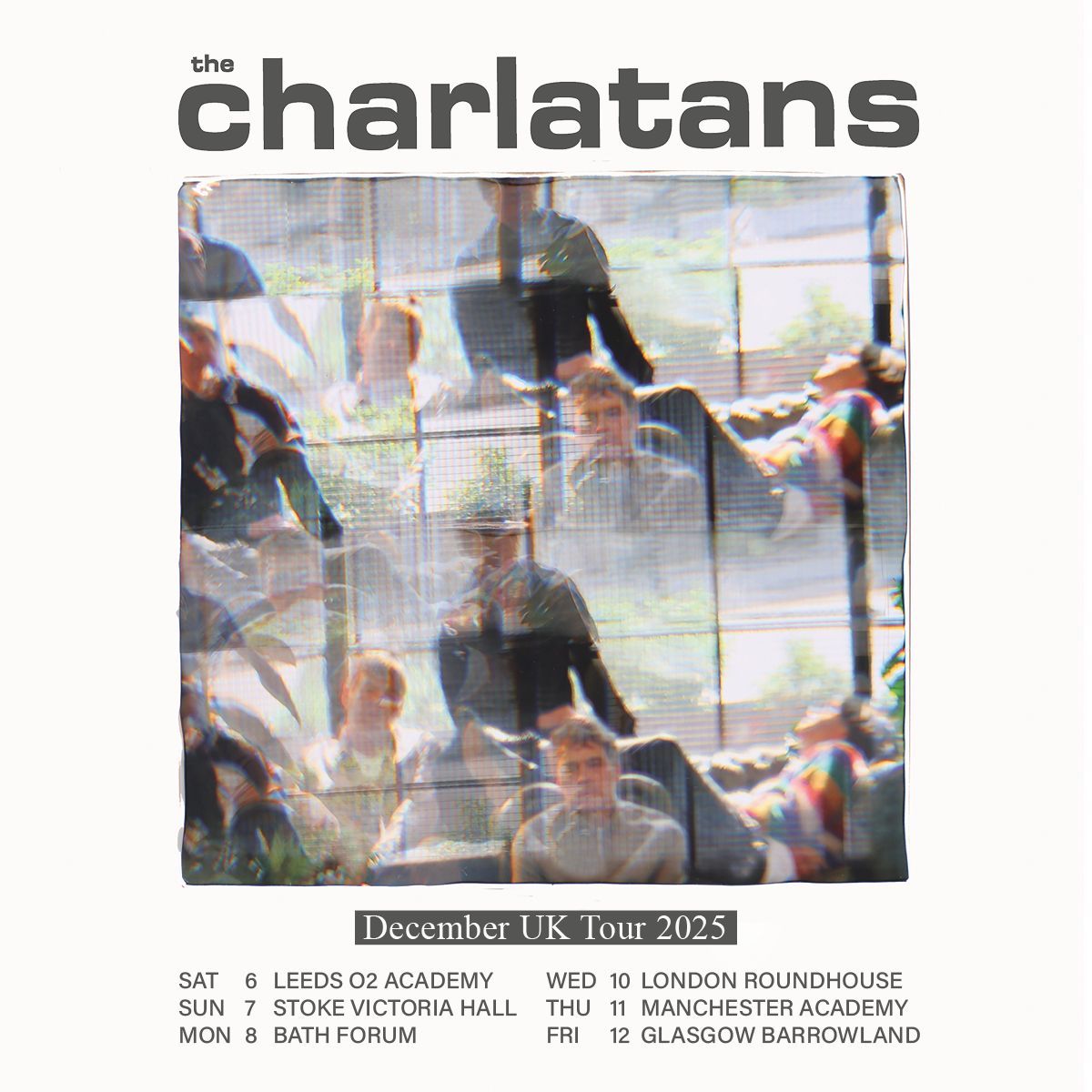 Manchester Academy๐ (@mancacademy) on Twitter photo ๐ฅ NEW: <a href="/thecharlatans/">The Charlatans</a>
๐
Thursday 11th December 2025 // Manchester Academy
๐ซ ON SALE FRIDAY 10am via manchesteracademy.net ๐ฅ NEW: <a href="/thecharlatans/">The Charlatans</a>
๐
Thursday 11th December 2025 // Manchester Academy
๐ซ ON SALE FRIDAY 10am via manchesteracademy.net