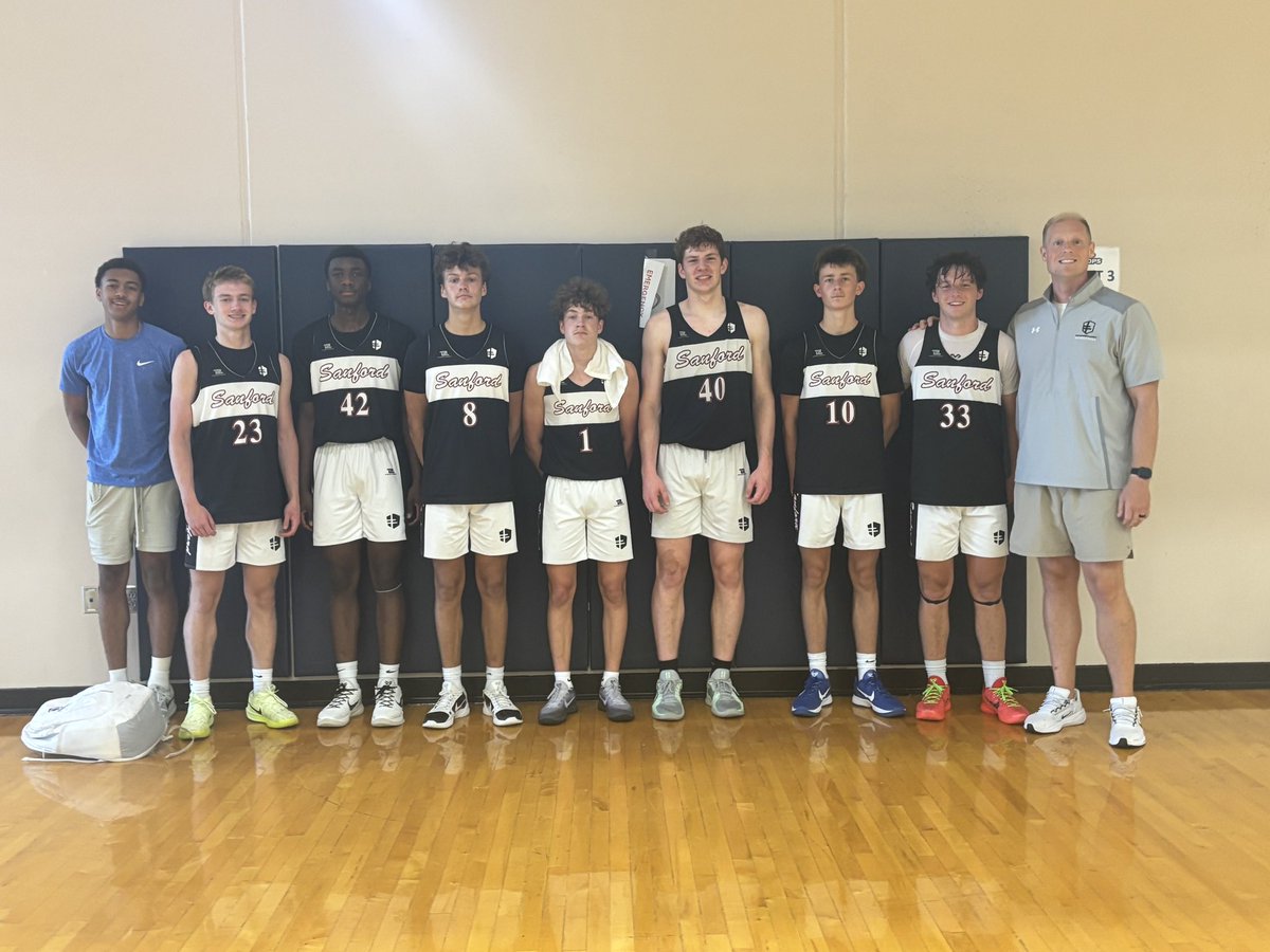 1️⃣5️⃣u Black ⚫️ finishes STRONG 😤 this weekend with a 3️⃣-1️⃣ record, with a double OT THRILLER to wrap up the competition at the Prep Hoops 2K25 Tournament‼️

This crew is RELENTLESS, never count these guys out!

#SanfordSports | #TogetherAsOne