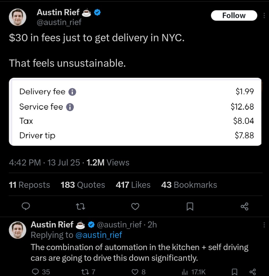 You guys might not know this, but they make food that comes in cans now