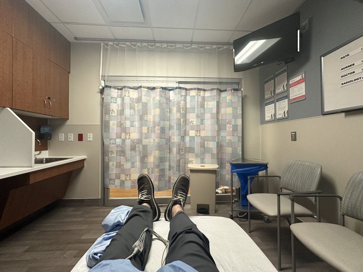 CoyDavidsonCRE's tweet image. I am at the ER at one of the sites I reprsesented my largest client and not on business.
Was having some chest pains. My heart is fine but my blood pressure was sky high.