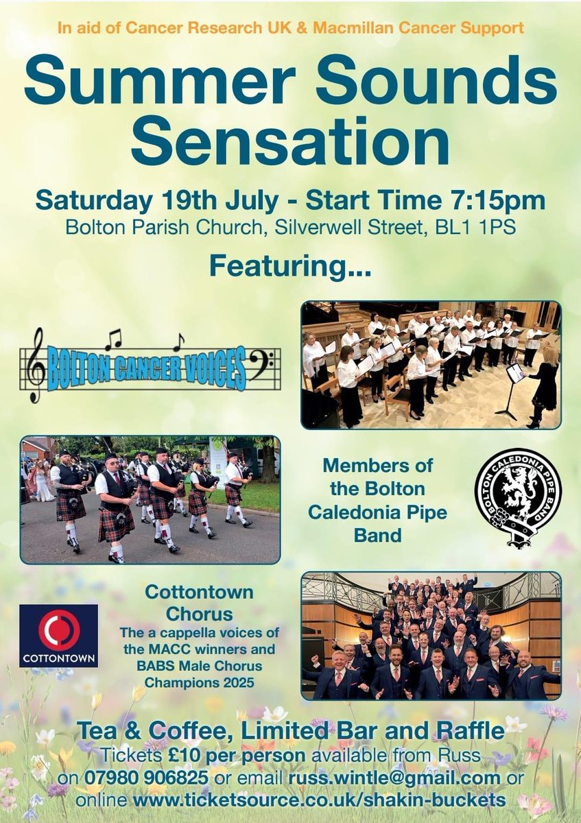 Visit Bolton (@visitbolton) on Twitter photo This Saturday, watch/listen to <a href="/VoicesBolton/">Bolton Cancer Voices</a> at Bolton Parish Church! 7:15pm. Tickets £10. Call 07980906825 or visit ticketsource.co.uk/booking/select… This Saturday, watch/listen to <a href="/VoicesBolton/">Bolton Cancer Voices</a> at Bolton Parish Church! 7:15pm. Tickets £10. Call 07980906825 or visit ticketsource.co.uk/booking/select…