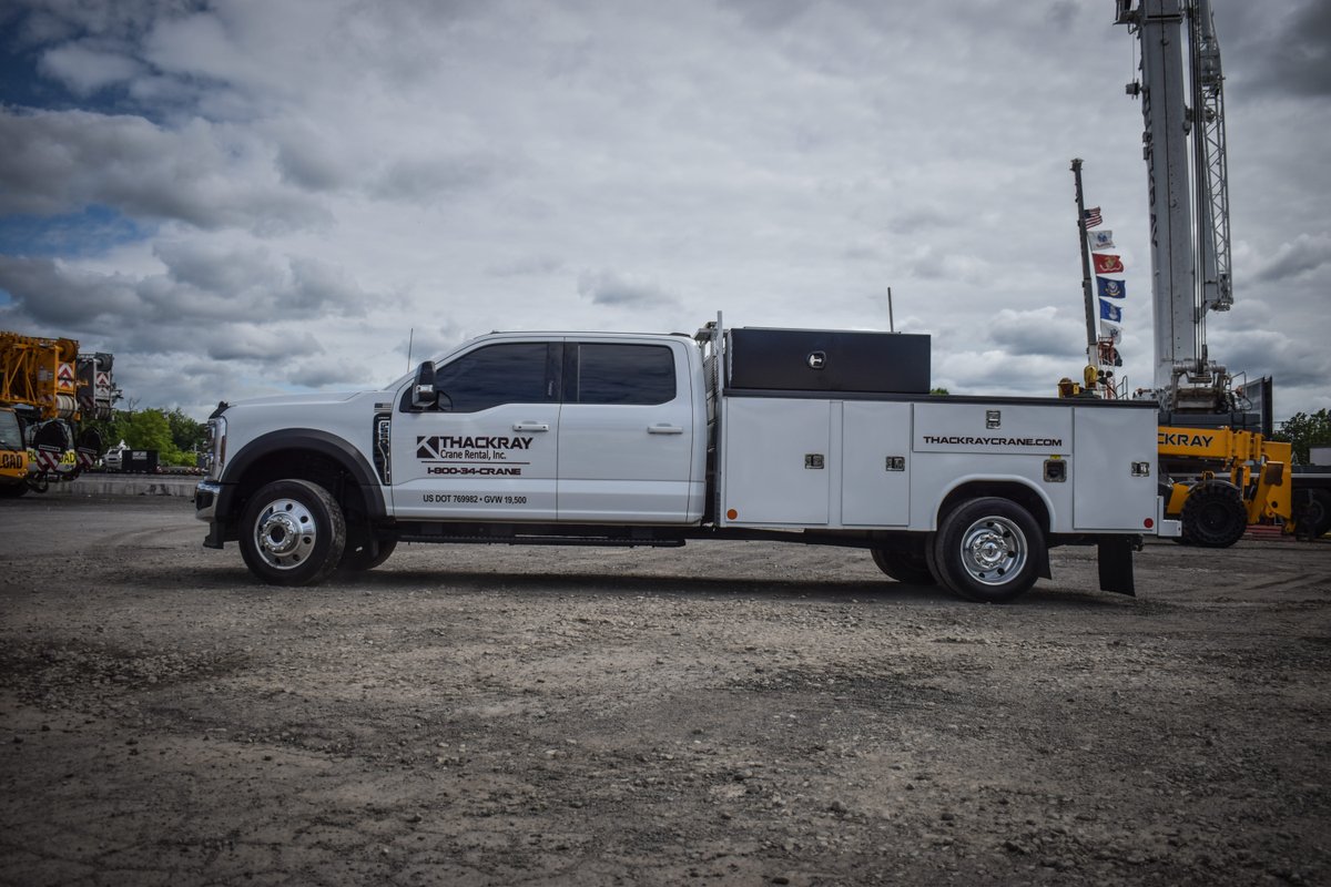 Thackray_Crane's tweet image. 🚨 Operation Safe Driver Week is here! 🚨

Meet our 2025 Ford F-550 Service Truck — a mobile reminder that safe driving saves lives.

Support the mission. Drive smart. Lift smart. Choose Thackray.

#OperationSafeDriver #ThackrayCrane #F550 #DriveSmart #CraneLife #SafetyDriven