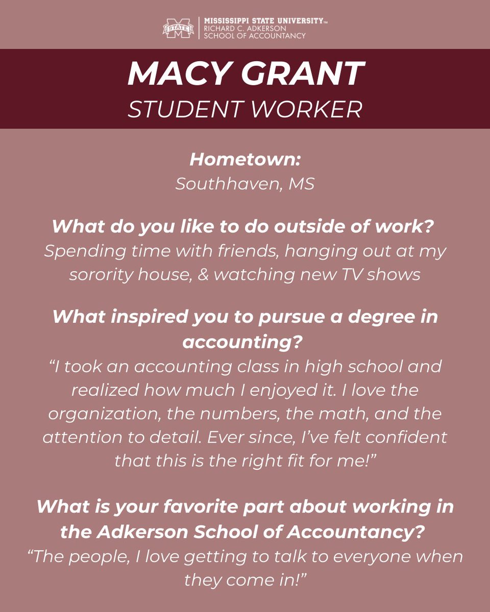 MSU Accounting tweet media