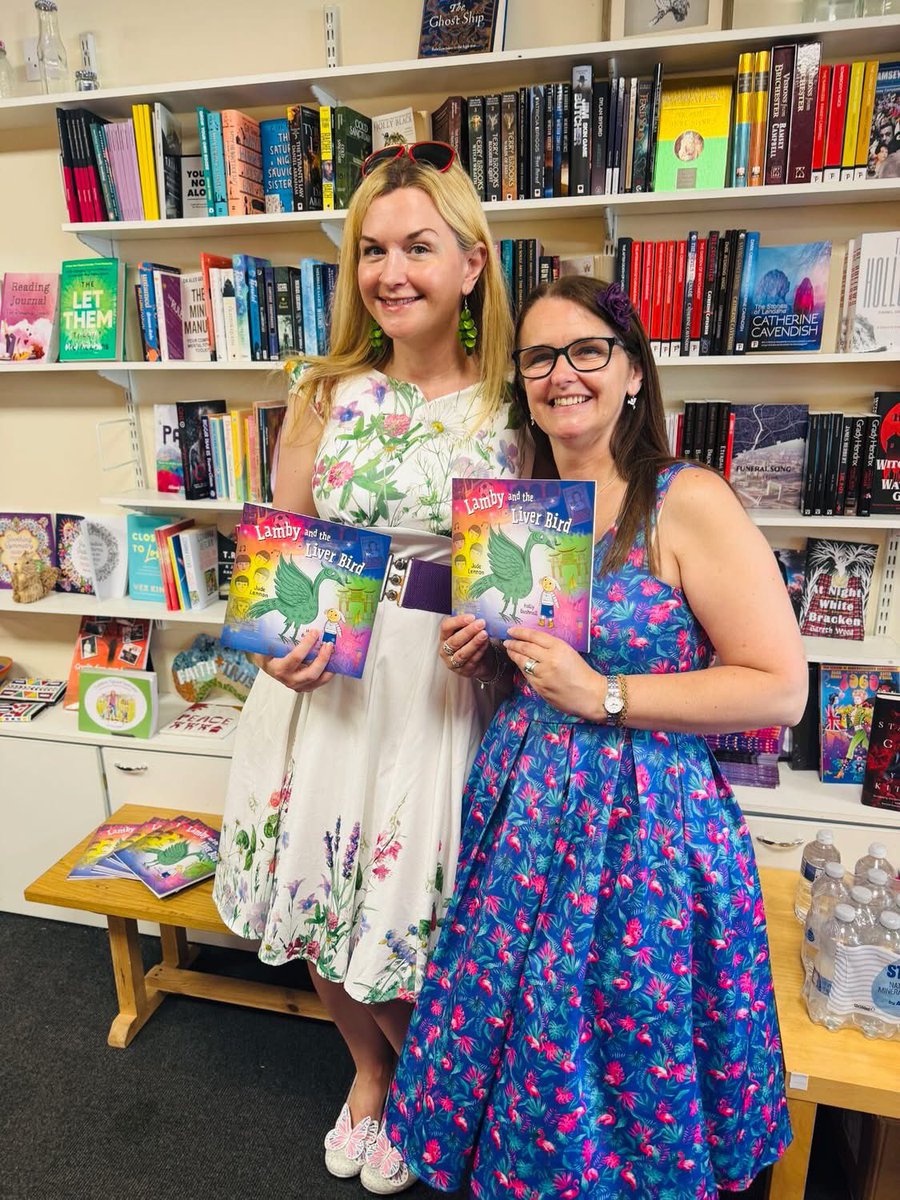 BillingReeves's tweet image. Lamby, the Liver Bird… and a whole lot of love for Liverpool! 🐑🕊️📚
On Saturday, my daughter and I had the absolute joy of attending the book launch for Lamby and the Liver Bird, written by my wonderful friend Jude Lennon, my co-founder, Split Perspectivz CIC T/A The Builder…