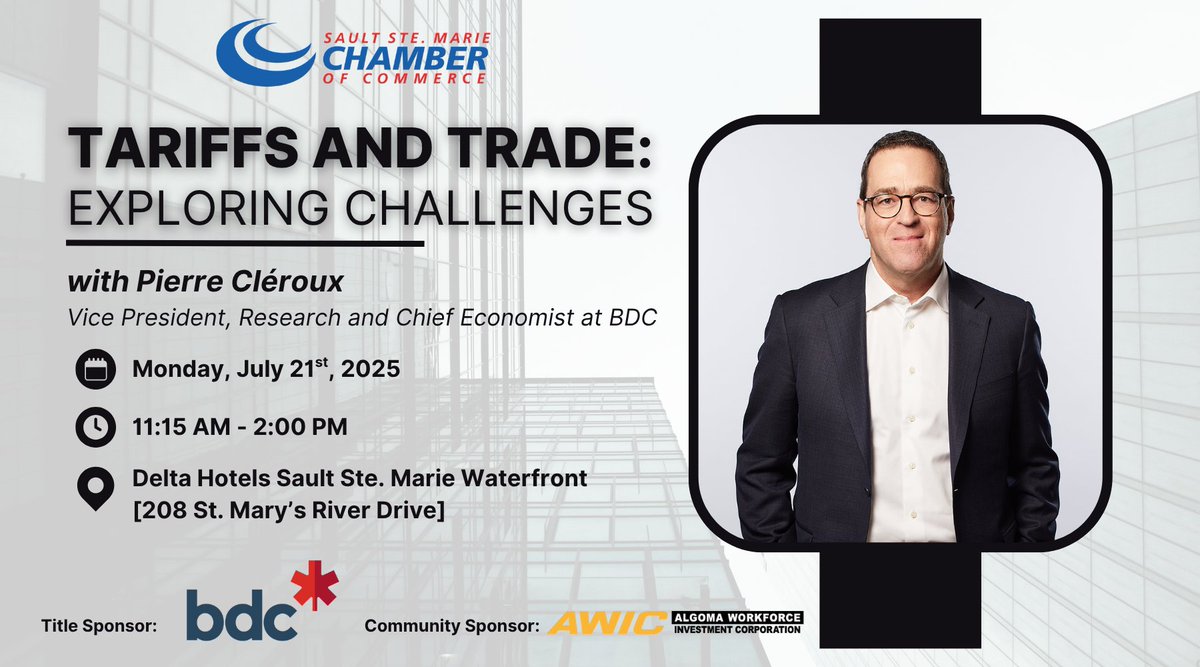 Sault Ste. Marie Chamber of Commerce tweet media