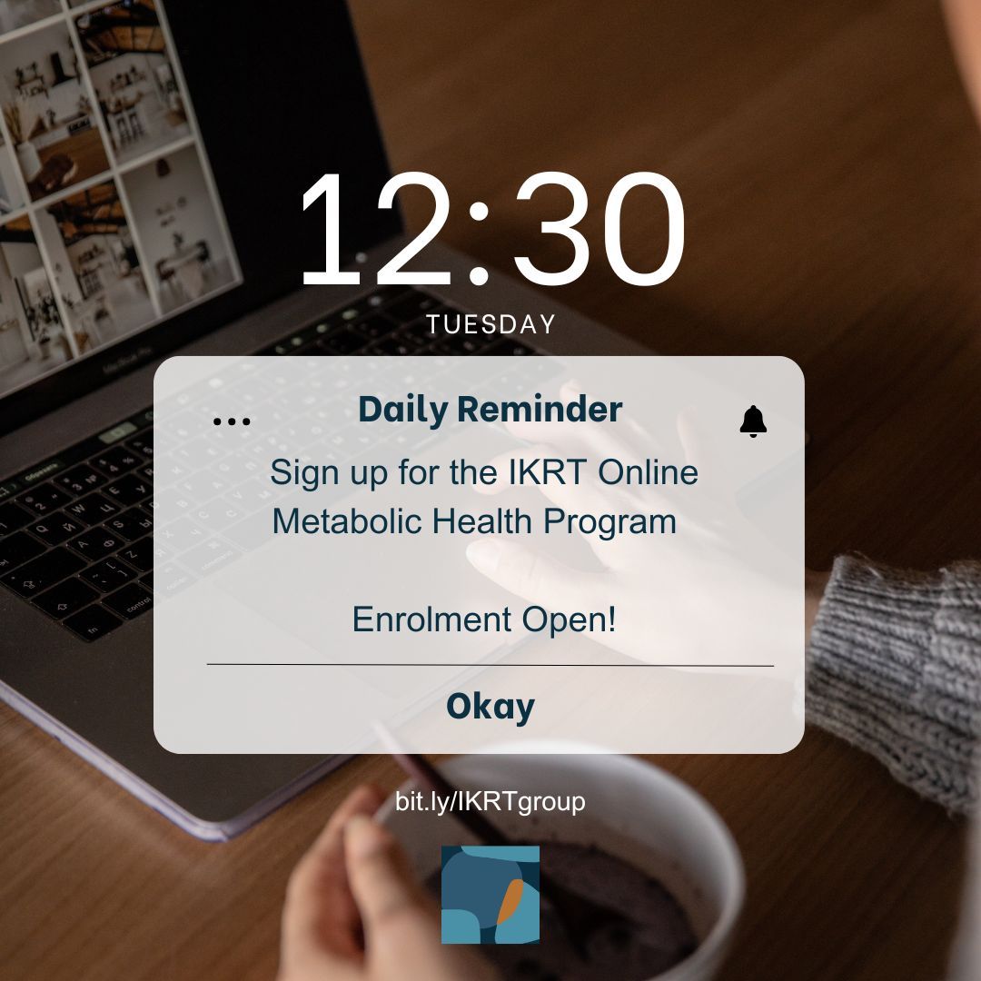 🚨 DAILY REMINDER: Are you interested in trialling #ketogenictherapy for your #mentalhealth? Join our online program and start today. Read more at ikrt.org Please share! #metabolicpsychiatry #ketogenictherapy #mentalhealth