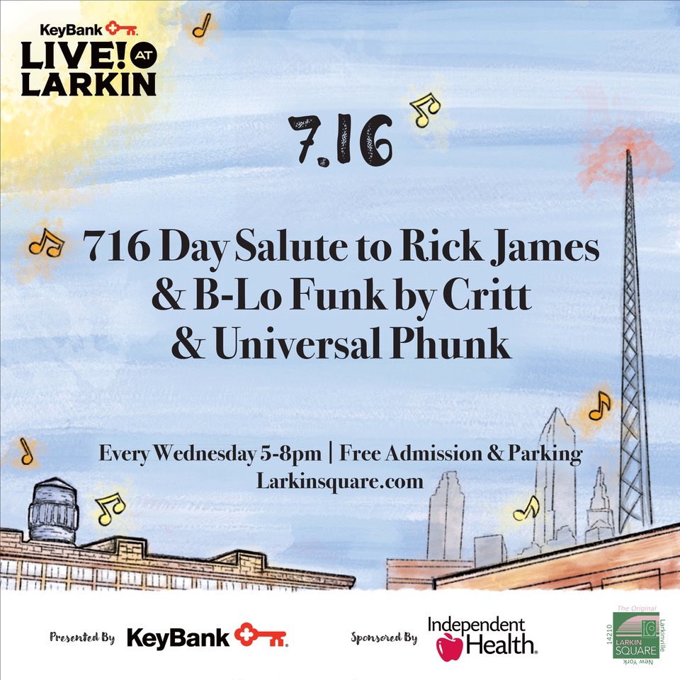 716 Day is almost here, Buffalo! 💙

Mark your calendars for Wednesday, July 16th! This annual celebration honors our unique 716 area code and everything that makes Western New York special.

Here are a few 716 Day deals and events you won’t want to miss: 👇

#716Day #Buffalo