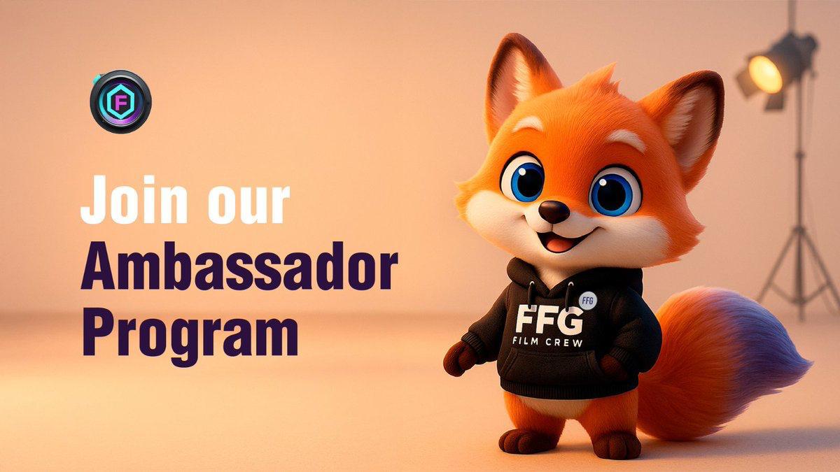 A good buddy of mine (an OG crypto enthusiast) just made me aware that FFG Ambassador Program is LIVE and will close soon! ⌛️

I signed up immediately and I recommend you do the same. Here is what the Program gives you:

1⃣ Rewards in $FFG token &amp; bonuses;
2⃣ Early access to