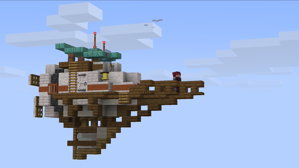 icedmi's tweet image. Do you ever find an old disarmed nuke and turn it into a flying ship ? I sure did, called her the "Scarred Dove"
#Minecraftbuilds #Minecraft #minecraft建築コミュ