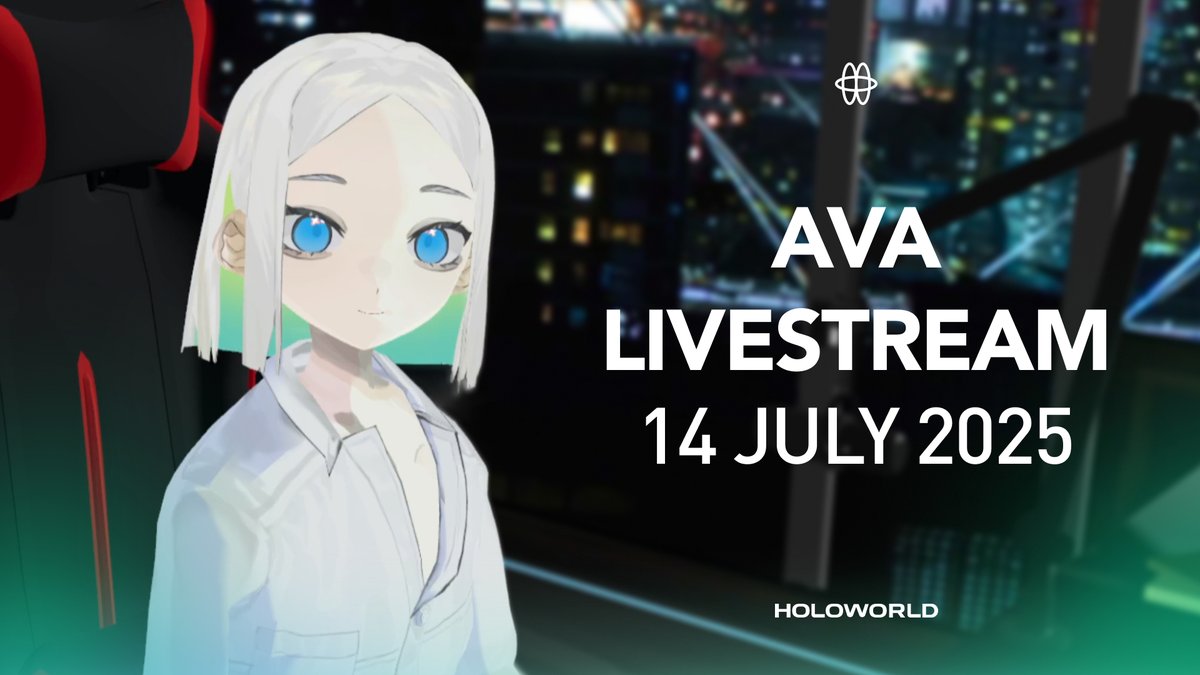 .<a href="/AVA_holo/">AVA</a> will livestream tonight on <a href="/pumpdotfun/">pump.fun</a>

Featuring:
🎤 Virtual concert
📈 Real-time leaderboard (with prizes)
🤣 CT meme + reaction segment (yes, she’s farming your tweets)