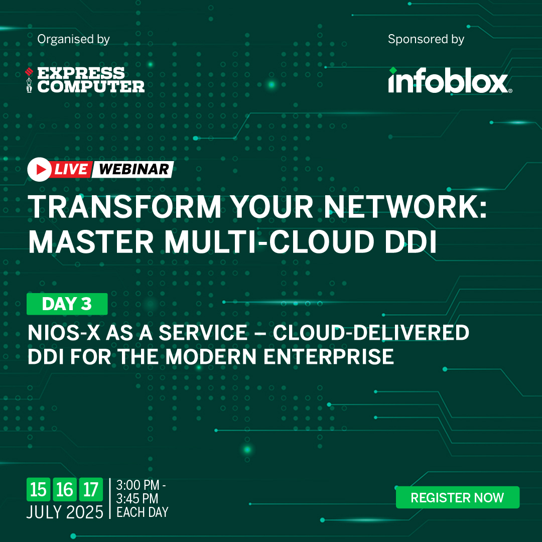 ExpComputer's tweet image. Join Pratik Prasad, Senior Solutions Architect, @Infoblox, share his insightful views on the topic - &apos;NIOS-X as a Service – Cloud-Delivered DDI for the Modern Enterprise&apos;, in a #LiveWebinar on &apos;Transform Your Network: Master Multi-Cloud DDI&apos; | Sponsored by #Infoblox

📝 Register…