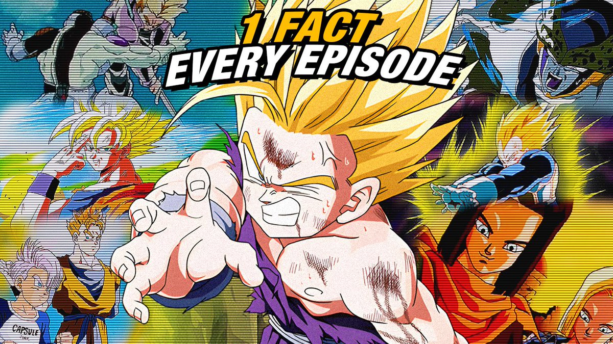 SmugStickDB's tweet image. 👉1 Fact For EVERY Dragon Ball Z Episode (CELL SAGA)
New video! Last time we covered the Saiyan and Frieza arcs, this time we follow the Androids! From Super Saiyan 2's original name, to how Cell was never supposed to exist! Check it out!
youtube.com/watch?v=5XU33z…