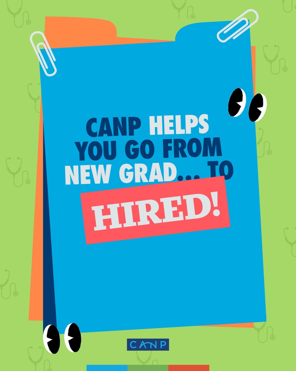 New grad or ready for a change? The CANP Job Board is your gateway to NP opportunities across California — from clinics to hospitals to community care.

💼 Find your next role today: canpweb.org/Resources