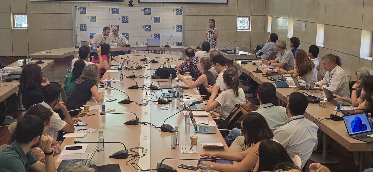 sebastia_puig's tweet image. Honored to present our work on membrane fermentation & electro-microbial protein production at the Symposium "Challenges of the Biological Conversion of Residues into Carboxylates". Big thanks to @_MiguelMauricio & #martacarballa for the warm welcome and excellent organization.