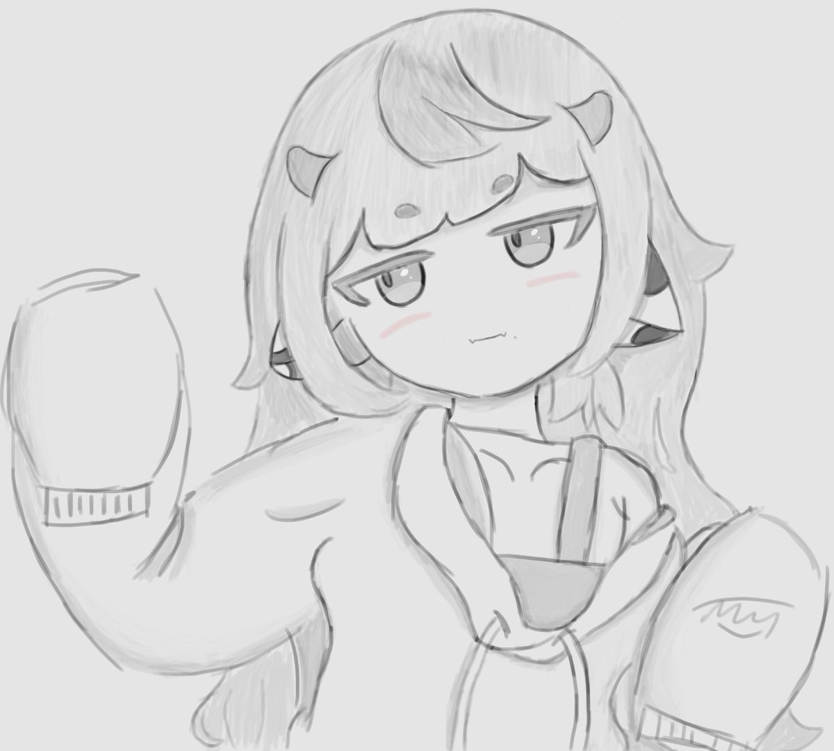 TOTALLY doesnt want you to hug her
#Mooekaki