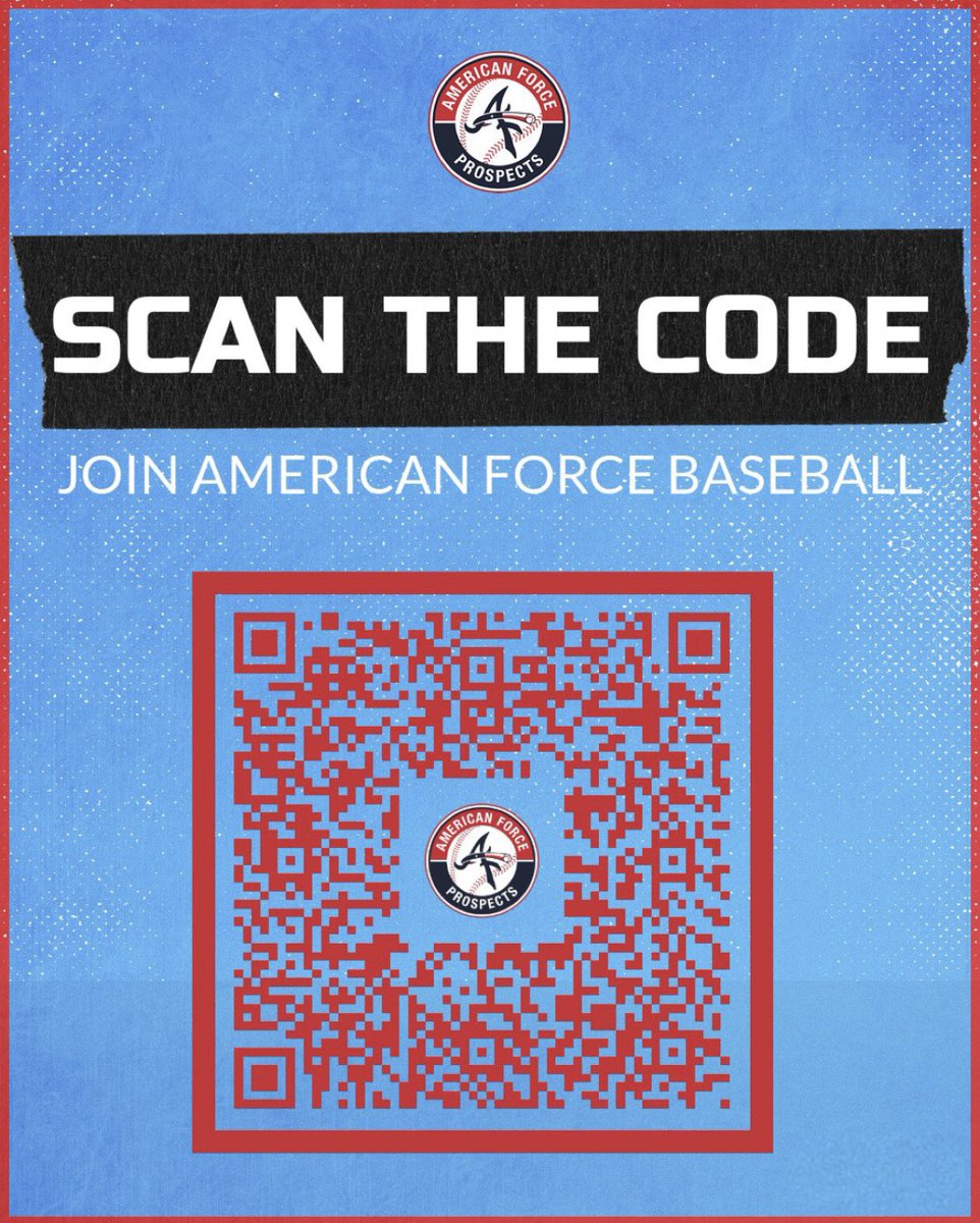 AMERICAN FORCE (@americanforcebb) on Twitter photo Future Force, your opportunity starts here ⏳
2027 and 2028 graduates, scan the QR code and take the next step toward joining the Force Family. #RecruitForce
Head Coach (<a href="/Justinp38520147/">Justin pitts</a>) Future Force, your opportunity starts here ⏳
2027 and 2028 graduates, scan the QR code and take the next step toward joining the Force Family. #RecruitForce
Head Coach (<a href="/Justinp38520147/">Justin pitts</a>)