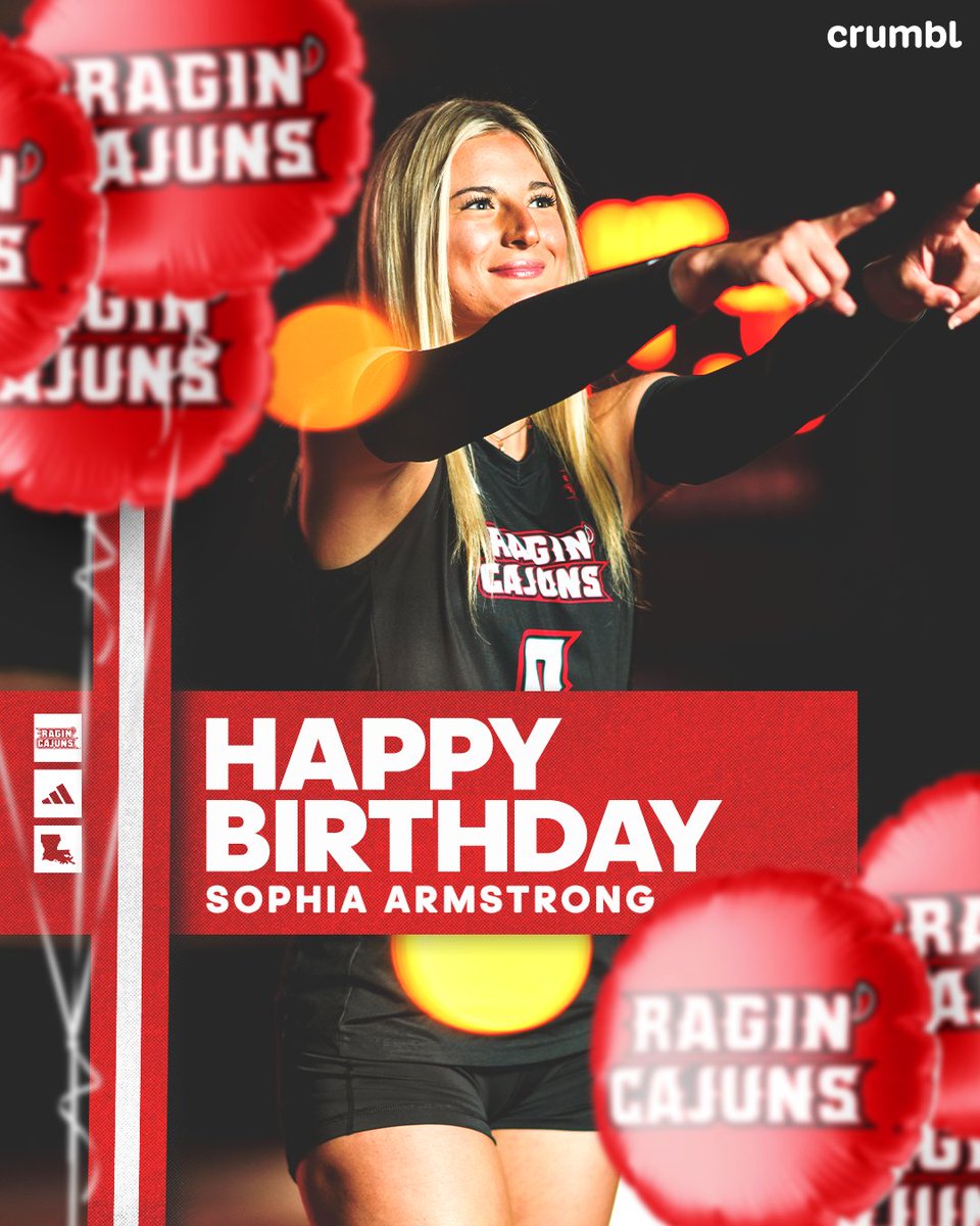 RaginCajunsVB's tweet image. birthday mood 🥳
wishing @sopharmstronggg the best birthday yet ❤️
#GeauxCajuns | @crumbl