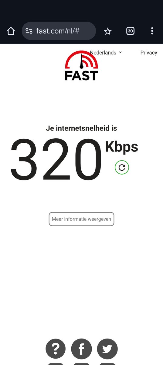 iamTimBurhenne's tweet photo. O o o @odidonederland wat is hier aan de hand. 5G? Weg ermee? Of wat is jullie moto tegenwoordig. Ik betaal voor 100mbps (ik snap dat 100mbps nooit haalbaar is, maar dit) en krijg? 320kbps. Klein verschilletje of niet.

Wat gaan jullie hieraan doen? https://t.co/EEx5vL9Rgp