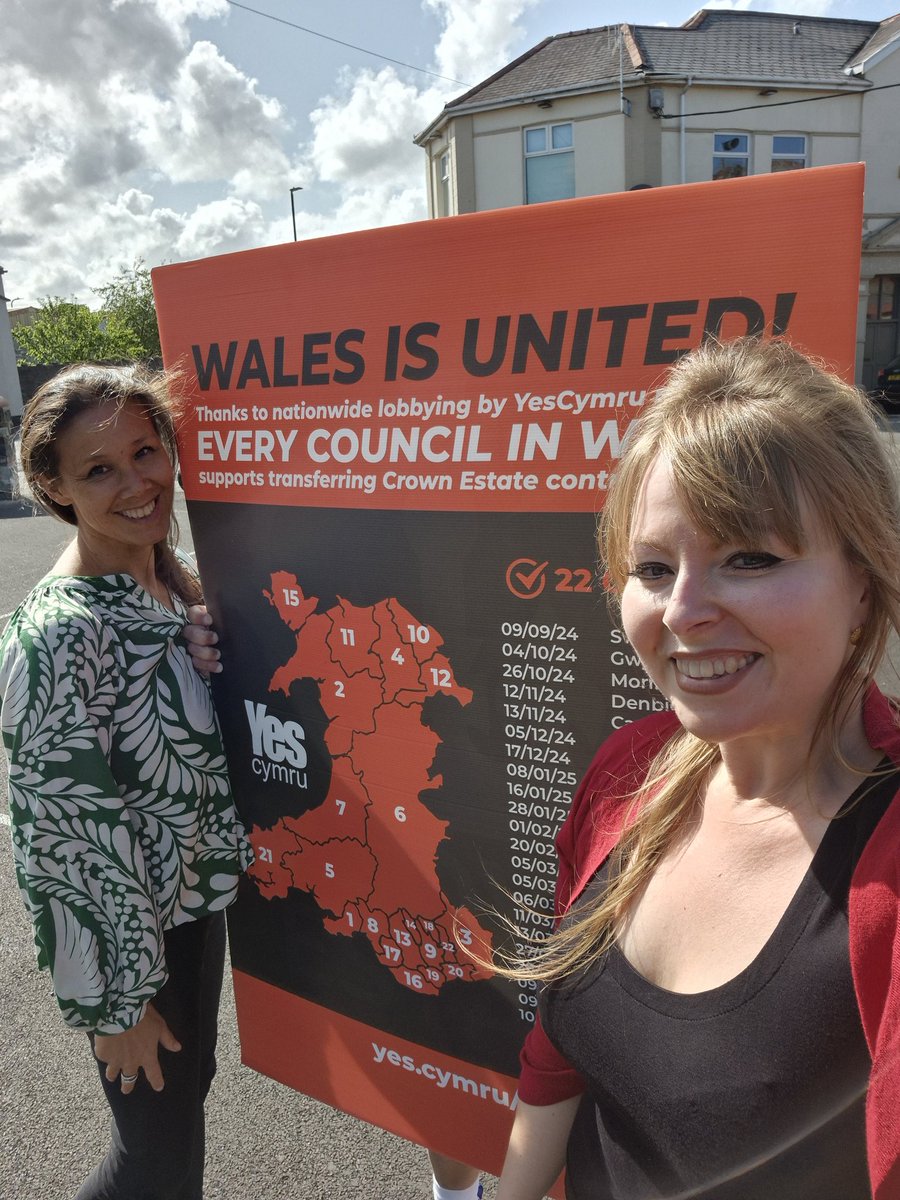 The Crown Estate should be in Welsh control 🏴󠁧󠁢󠁷󠁬󠁳󠁿 I've signed <a href="/YesCymru/">YesCymru</a>'s pledge ❤️💚🤍 Rhaid trosglwyddo'r pwerau i Gymru.