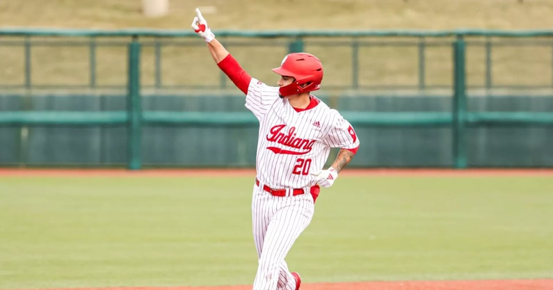 Indiana outfielder Korbyn Dickerson has been selected by the Seattle Mariners with the No. 152 overall pick in the fifth round of the 2025 MLB Draft, becoming the ninth Hoosier to go in the top five rounds in the Jeff Mercer era. #iubase

Story: on3.com/teams/indiana-…