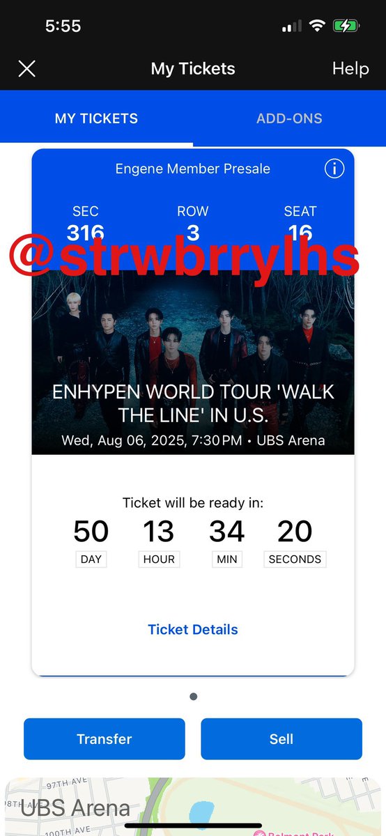 strwbrrylhs's tweet photo. wts walk the line in belmont park tickets !! my plans changed and i can no longer attend

- $200 for both days
- willing to facetime during the transaction
- can show more proof of purchase if needed !! https://t.co/EjYa5ep6wF
