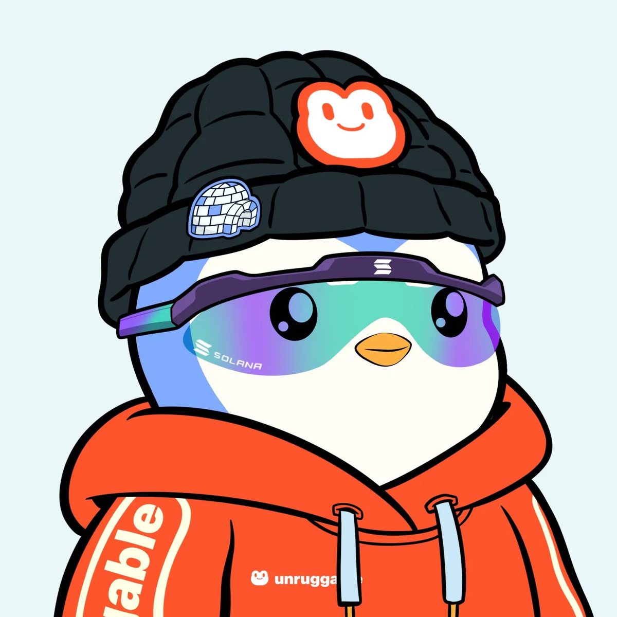unruggable_io's tweet image. Woke up feeling Pudgy 🐸🐧 @pudgypenguins