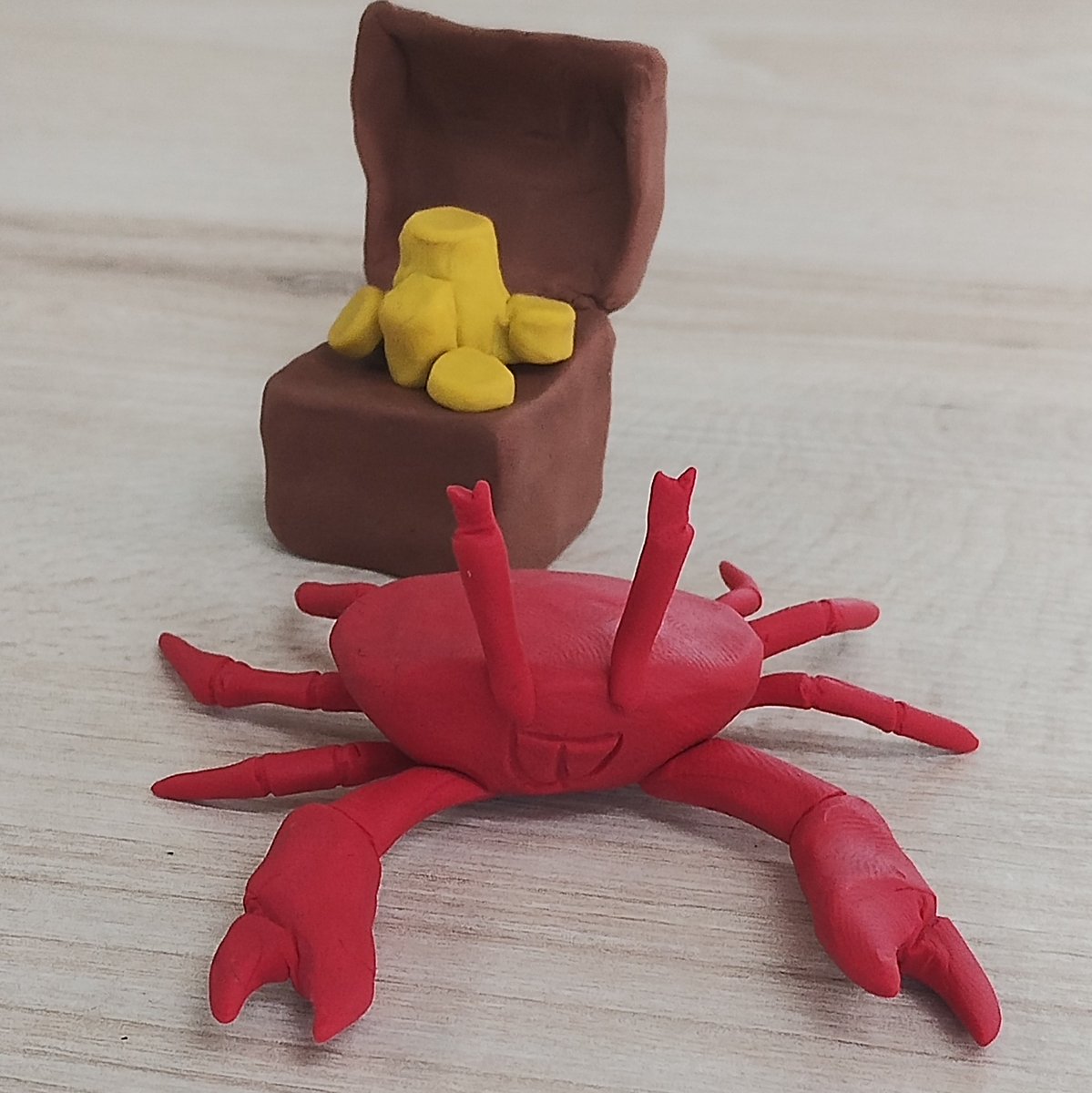 JesseFC_AddOns's tweet image. Um simples Carangueijo-Fantasma 🙂

A simple Phantom-Crab 🙂

#ModelingClay #Massinha #MassinhaDeModelar #Crab #Carangueijo