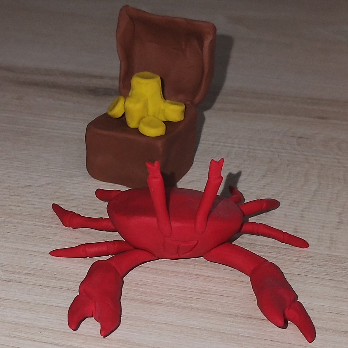 JesseFC_AddOns's tweet image. Um simples Carangueijo-Fantasma 🙂

A simple Phantom-Crab 🙂

#ModelingClay #Massinha #MassinhaDeModelar #Crab #Carangueijo