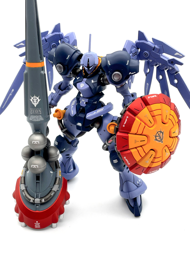 HG 1/144 MS-15/H マ・クベ大佐専用　ギャン　(ハクジ装備)(機動戦士Gundam GQuuuuuuX)

#ガンプラ 
#ギャン 
#ガンダムジークアクス 
#機動戦士ガンダム