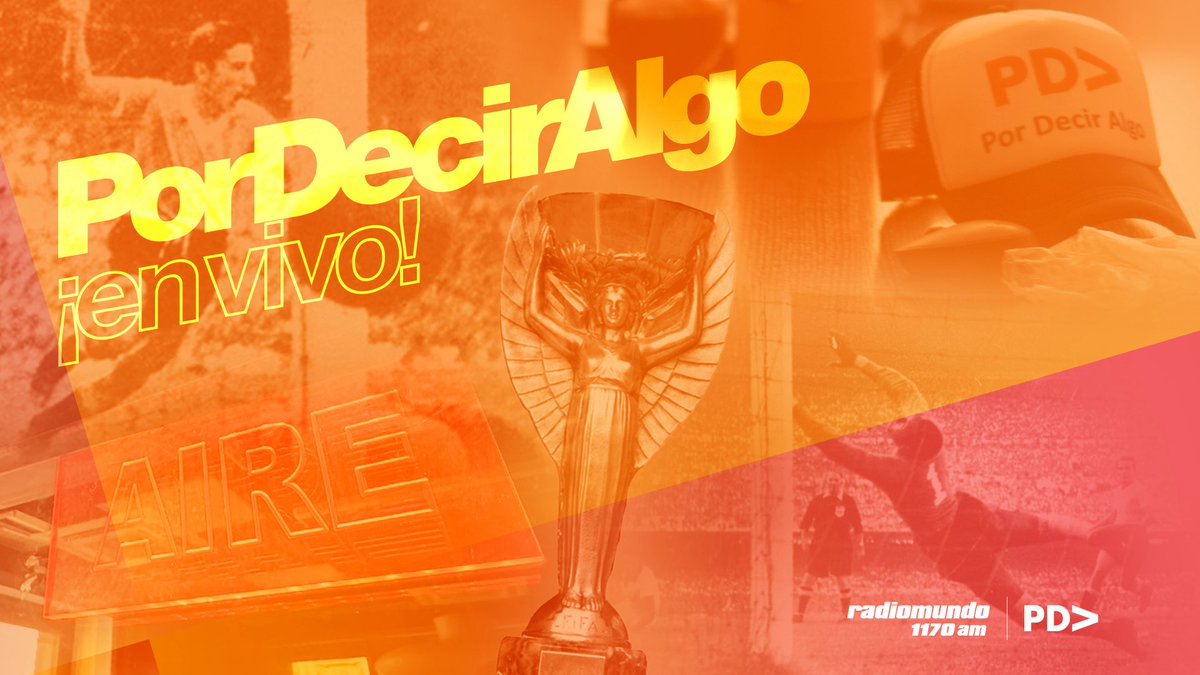 🏆 Desde las 14 hay PDARadio con un especial full Maracaná, con <a href="/Felogolero/">Felipe Fernández</a> en cuerpo y alma. En <a href="/radiomundo1170/">Radiomundo 1170 AM</a>  y acá: youtube.com/live/Xwuxzfoe-…