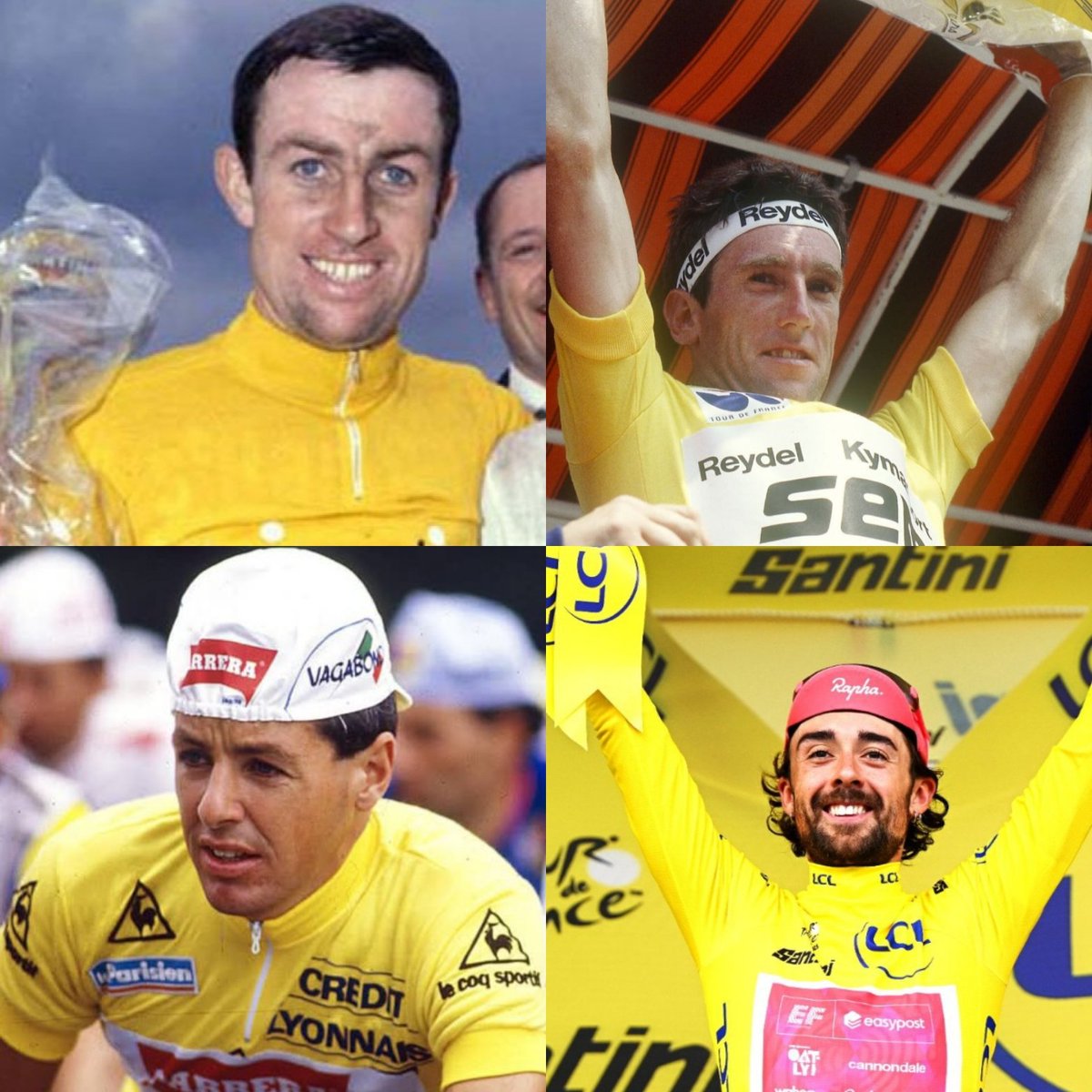 Shay Elliott in 1963, Seán Kelly in 1983, Stephen Roche in 1987 and now Ben Healy in 2025.