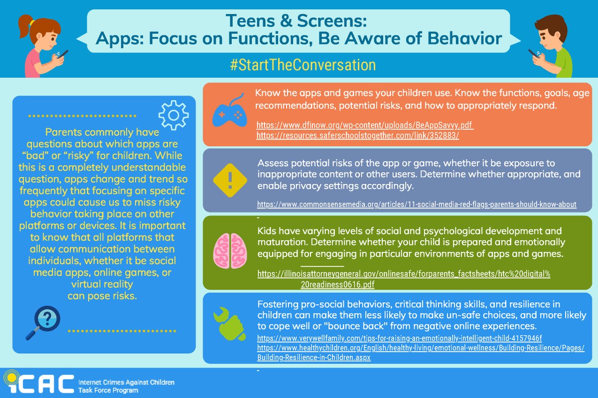 📱 95% of teens have smartphones—nearly half are online almost constantly. It’s not just the apps, it’s the behavior.

Know the risks. Know the signs. #StartTheConversation

icactaskforce.org

#OnlineSafety #okcountyda