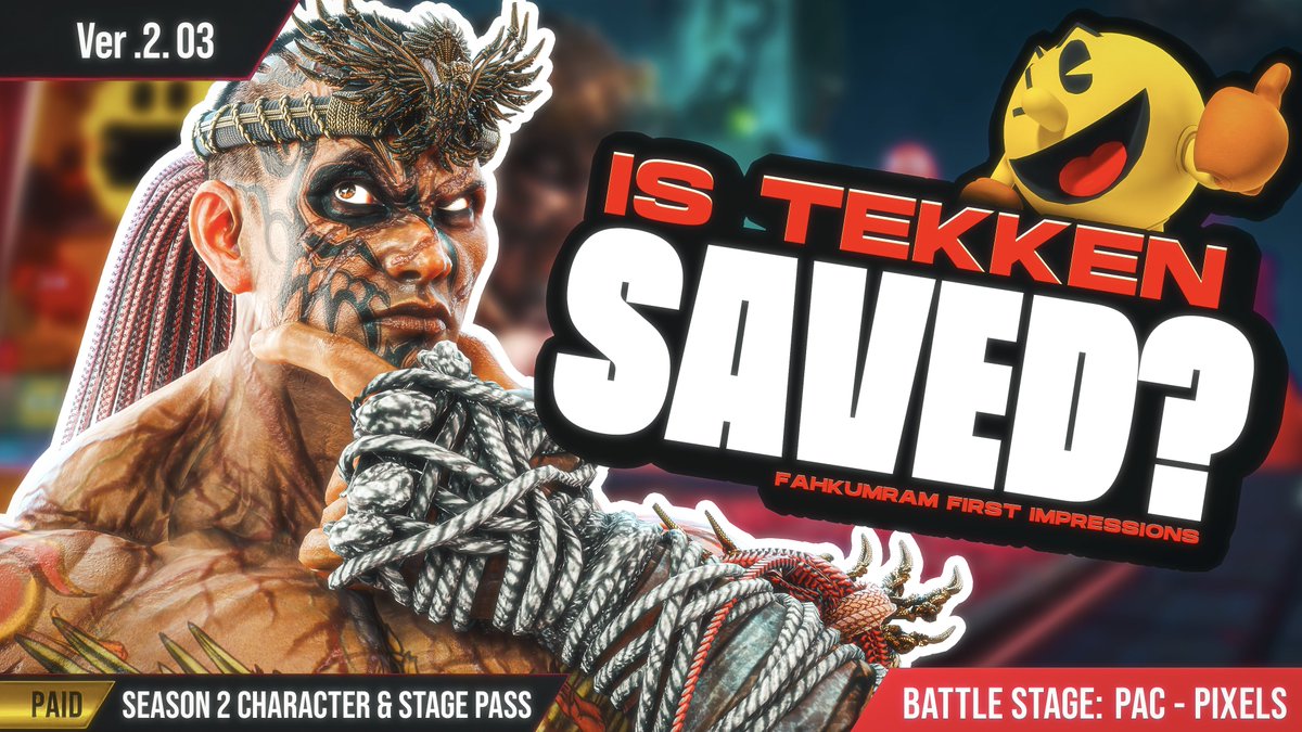 Retr0Artist's tweet image. Recent Tekken thumbnails 🔥🔥

❤️+♻️ Any support is appreciated!