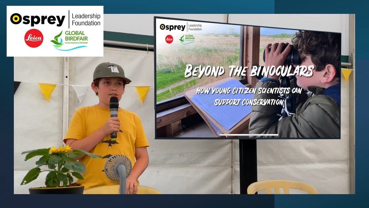 Henry (@naturetasticwh) on Twitter photo This weekend I gave a talk <a href="/GlobalBirdfair/">Global Birdfair</a> on how young people can participate in Citizen Science projects to support Conservation. The talk is about 40 mins and you can watch it in full on YouTube
📺 ➡️youtu.be/WF2nN6jvy38 This weekend I gave a talk <a href="/GlobalBirdfair/">Global Birdfair</a> on how young people can participate in Citizen Science projects to support Conservation. The talk is about 40 mins and you can watch it in full on YouTube
📺 ➡️youtu.be/WF2nN6jvy38