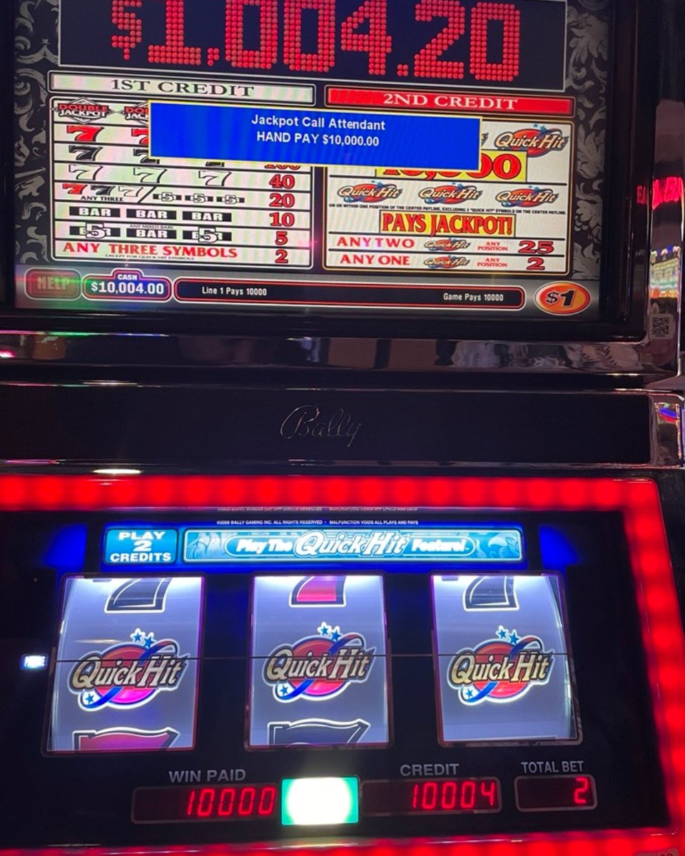 HollywoodPville's tweet image. Congratulations to the Guest who won this #QuickHit #jackpot yesterday! 🤑