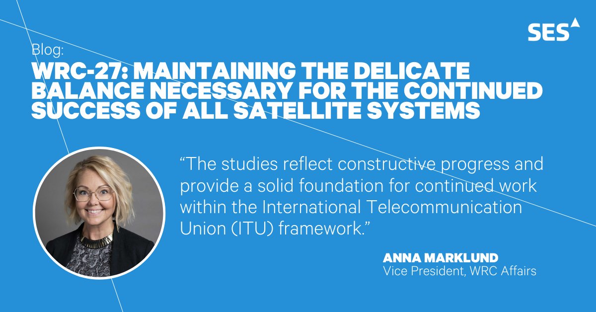 SES_Satellites's tweet image. During the last @ITU’s Working Party (WP) 4A, WRC-27 Agenda Item 1.2 was a great example of collaborative efforts and fruitful discussions.
This Agenda Item studies possible revisions of sharing conditions in the frequency band 13.75-14 GHz to allow the use of uplink…