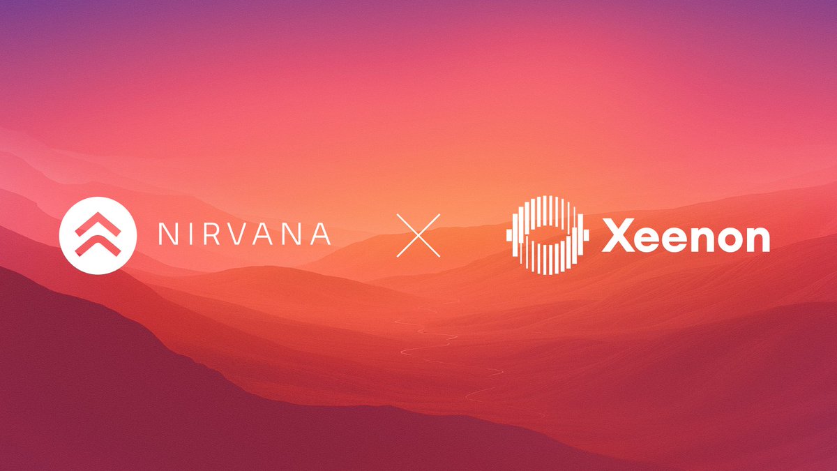 The first integration of Nirvana’s Assured Value Machine (AVM) is here ⚡️

@xeenon_xyz, a platform for creator-linked tokens, will now embed reserve-backed floors and self-bootstrapping liquidity into every creator market.

What once required deep capital and invited manipulation