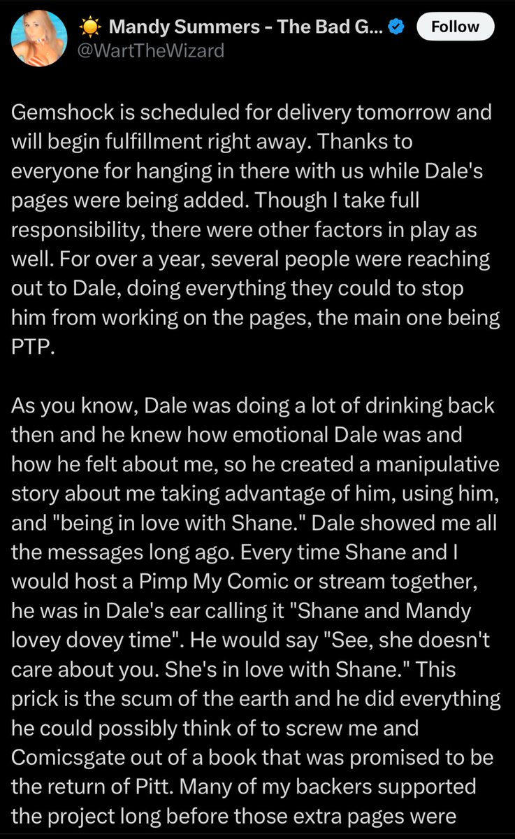 Unearthing_USA's tweet image. .@PatrickThomasP1 you evil man; whispering dark secrets into poor old vulnerable Dale Keowns ear.
Dale:
“Dale does what Dale wants”, “You can’t control me… I’m not a babe in the woods”
Mandy: I ain’t doin nothin luvbug. I don’t speak for Dale
LIIIIEEEESSSSSSSSS
How isn’t…