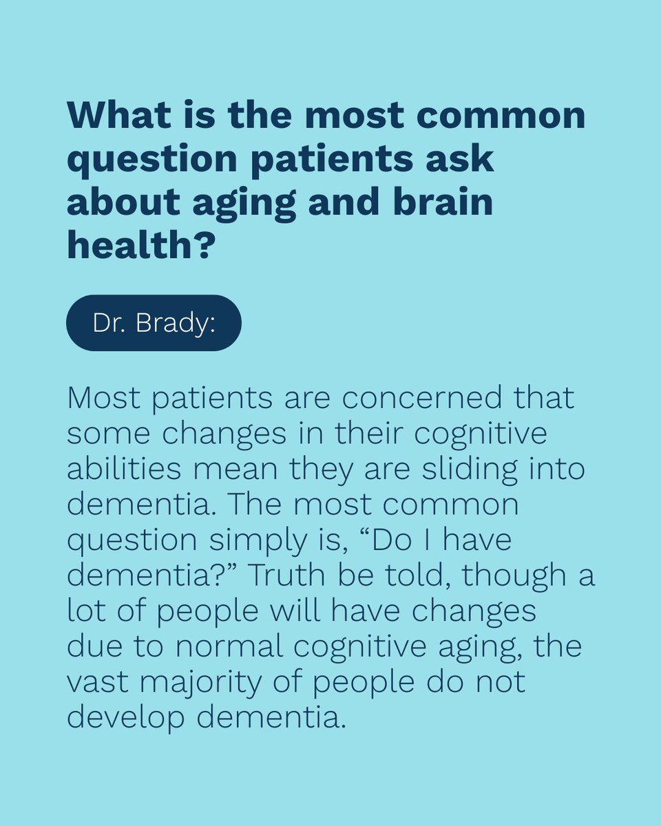 familydoctor's tweet image. Your memory and brain health changes as you age, but it can be challenging to know when you should talk to your doctor. Check out our Q&A with Dr. Brady of @McKnightBrain1, where he answered common questions about brain health: bit.ly/4nF9EXS