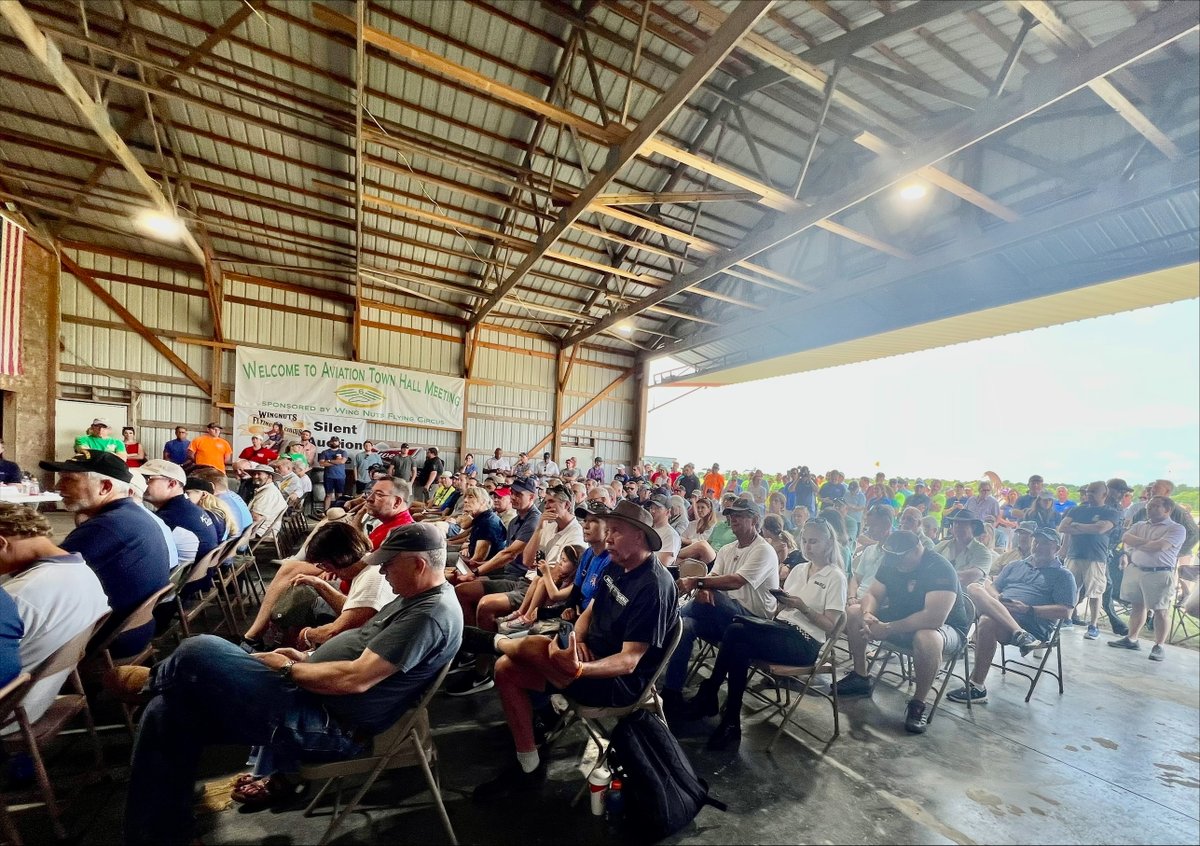 FAA_Chris's tweet image. This weekend, I attended the Tarkio Airshow at the invitation of @RepSamGraves. During the event, I discussed current work by the FAA on #AviationSafety initiatives, controller hiring, and building a new air traffic system in the U.S. to handle the operations of today and…