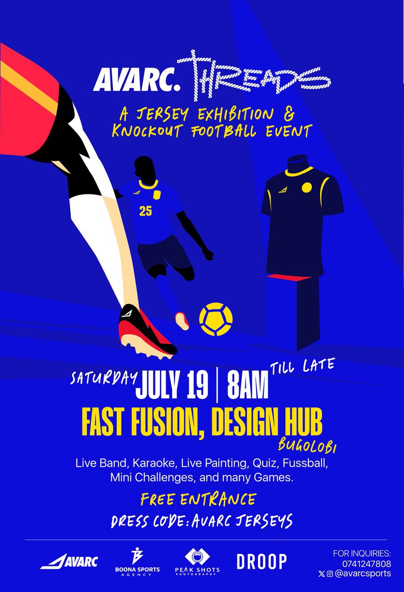 The AVARC THREADS WEEK is upon us.👕⚽️🎊 <a href="/avarcsports/">AVARC sports</a>