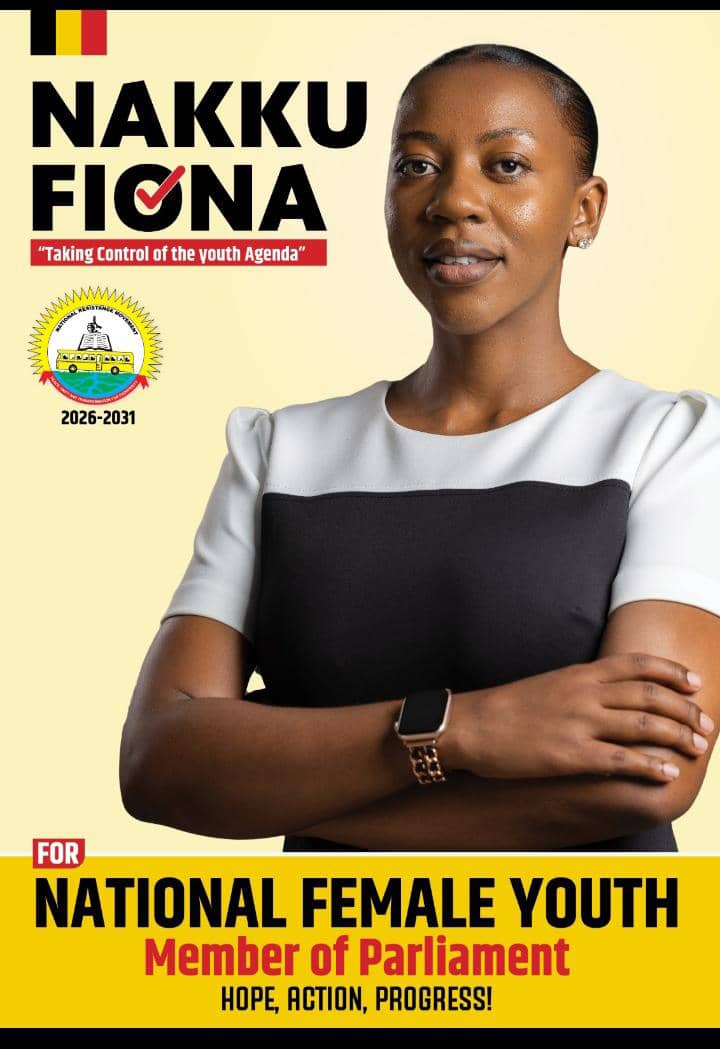 InforaMediaUg's tweet photo. Uganda’s young women deserve a fearless, focused, and visionary leader.
Hon. Nakku Fiona is stepping up — to amplify your voice, fight for opportunity, and champion youth empowerment across the nation.
Vote Nakku Fiona for National Female Youth MP 2026–2031.
#HopeActionProgress https://t.co/GxRLbFHQwl