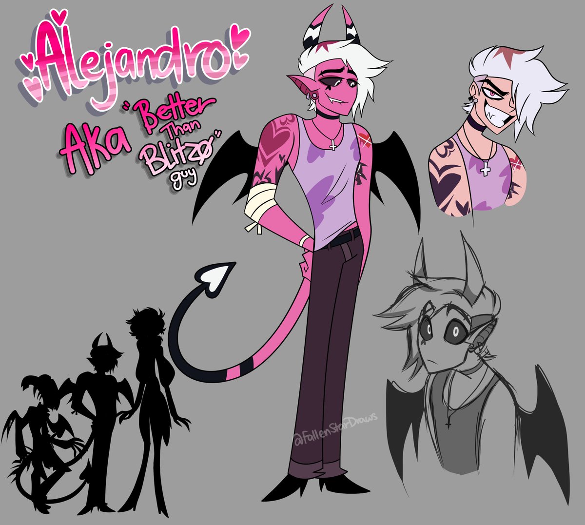 FallenStarDraws's tweet image. Decided to post all 4 of my redesigns!💝
#HelluvaBoss #HelluvaBossFanart #HelluvaBossFizzarolli #HelluvaBossVerosika #HelluvaBossBlitzo #redesign