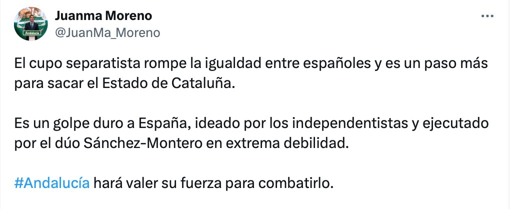 ¿Lo ves?
Es la misma 💩 de siempre.

Tiene DOS MILLONES DE ANDALUCES en lista de espera para ser operados o para una prueba diagnóstica.

La ley establece que son 180 días, el tiempo máximo para ser operados, pero 51.304 andaluces llevan esperando MÁS DE UN AÑO.

Mientras que en