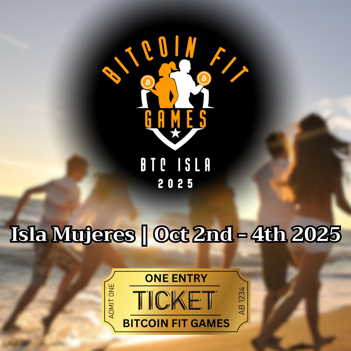 RayyoApp's tweet image. 🏝 @BitcoinFitGames 💪₿ 🏝
📍Isla Mujeres, Mexico
Consigue tu ticket en el link:
bitcoinfitgames.com/pages/tickets
#bitcoin #Bitcoin2025 #bitcoinnews #BTC #islamujeres #cancun #Mexico