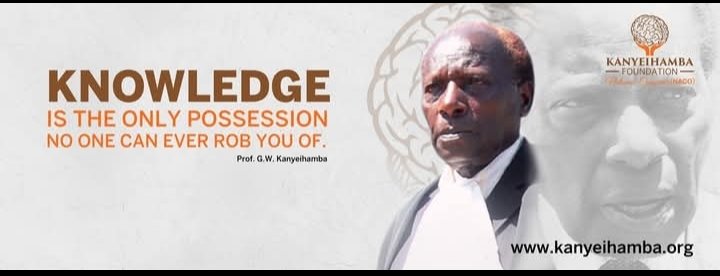 The Makerere Law Society mourns the loss of Prof. George Kanyeihamba, a legal icon &amp; former Supreme Court Justice who passed on July 14, 2025. His landmark rulings, like AG vs Tinyefuza, &amp; contributions to Uganda’s Constitution inspire us all. Rest in Glory. 🕊️ #MLSCondolences